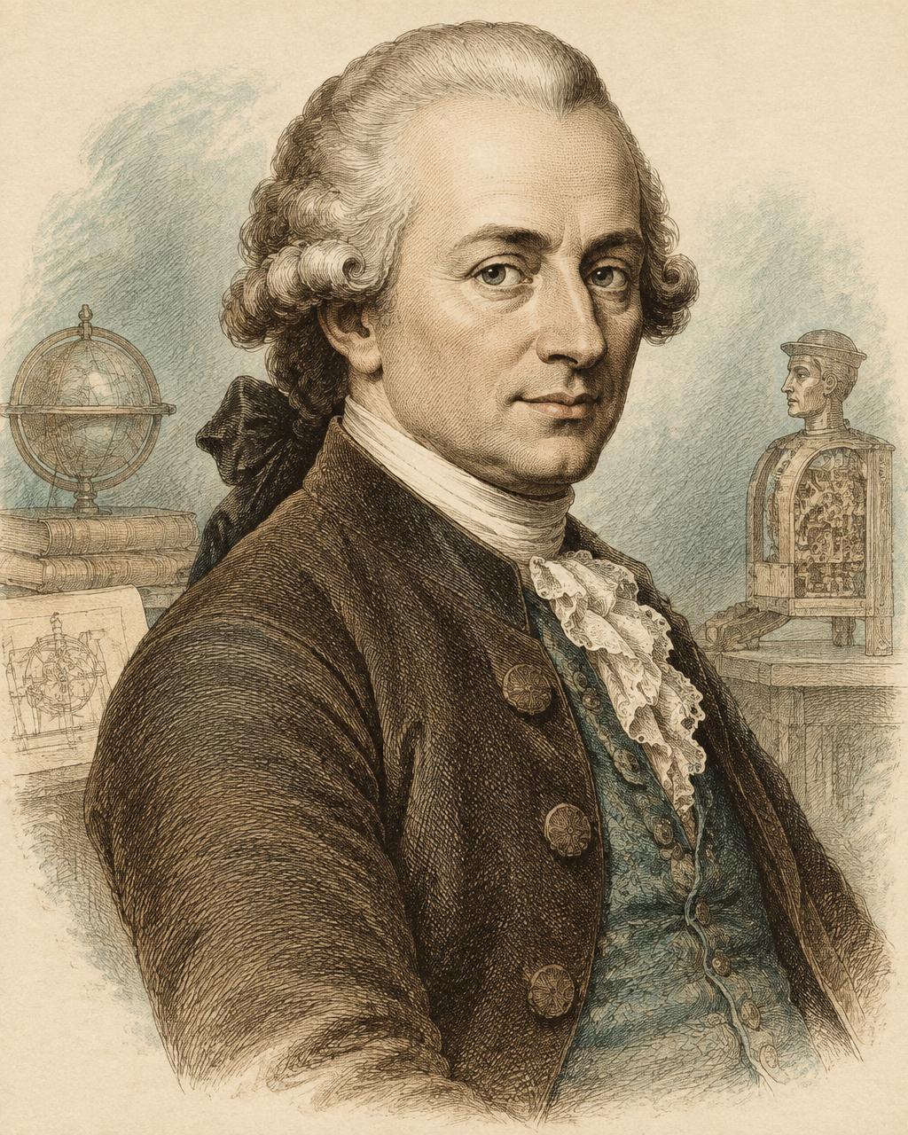 Portrét Wolfganga von Kempelena